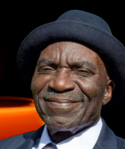 Paddy Kwira Kabagambe wearing a hat